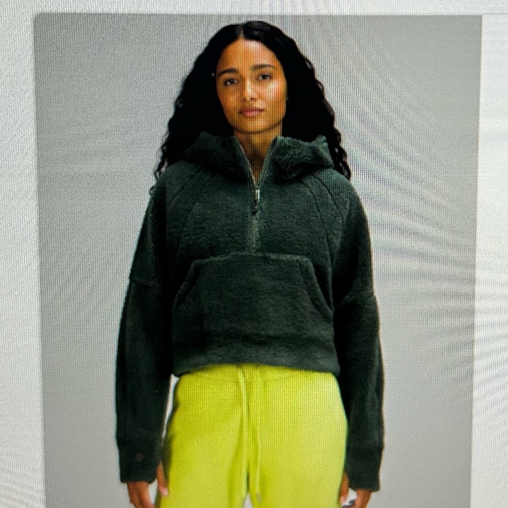 Lululemon Scuba Oversized Half-zip Fleece Hoodie XS/S